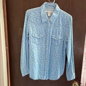 Light Blue Button-Up Shirt